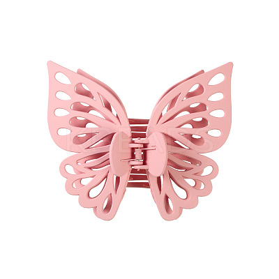 Large Frosted Butterfly Hair Claw Clip LS-OHAR-PW0003-006A-1