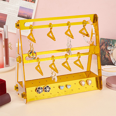 1 Set Opaque Acrylic Earring Display Stands EDIS-PH0001-23-1