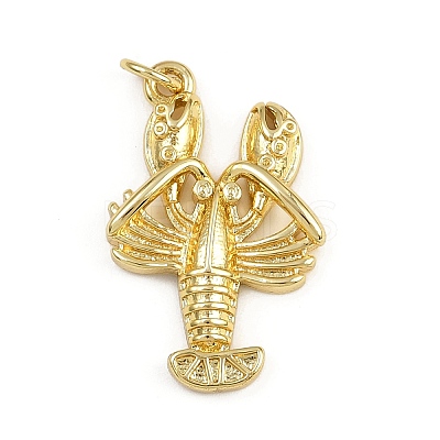 Brass Pendants KK-C116-01A-G-1