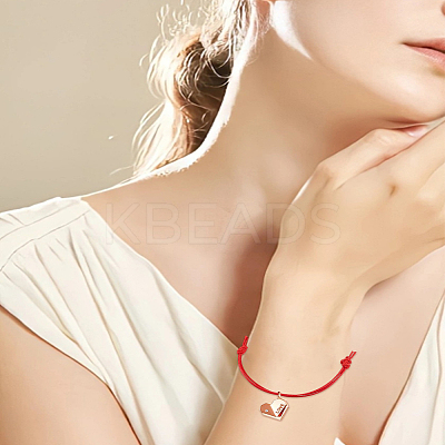 10Pcs 5 Colors Adjustable Eco-Friendly Korean Waxed Polyester Cord Bracelet Making MAK-LP0001-08-1