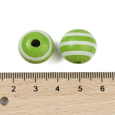 Wood European Beads WOOD-M014-02B-1