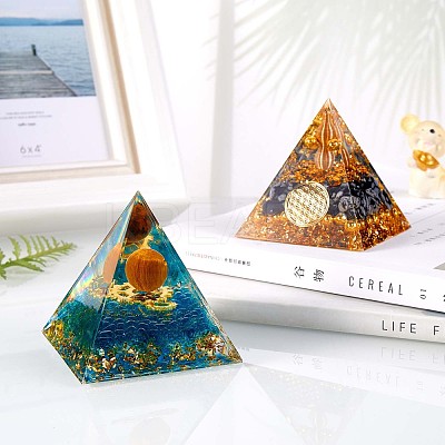 Purple Aventurine Crystal Pyramid Decorations JX070A-1