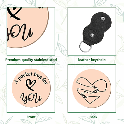 2Pcs 2 Style PU Leather Guitar Clip AJEW-CN0001-21S-1