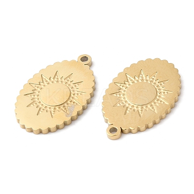Ion Plating(IP) 316L Surgical Stainless Steel Pendants STAS-H213-61G-1