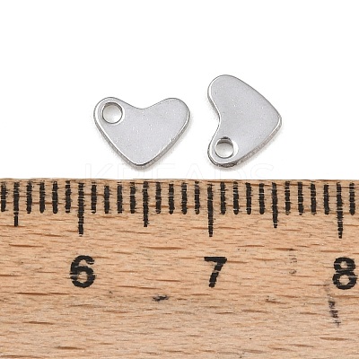 Tarnish Resistant 304 Stainless Steel Stamping Blank Tag Pendants STAS-Q024-1-1