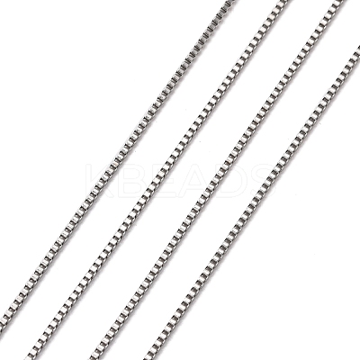 Tarnish Resistant 304 Stainless Steel Venice Chains CHS-K001-33B-1