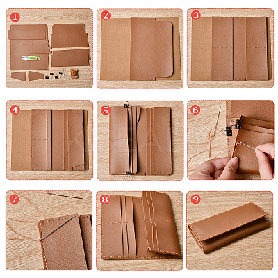 Polyester PU Leather DIY-AR0001-63-1