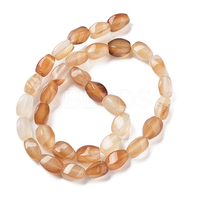Natural Agate Beads Strands G-G172-01F-1