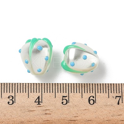 Baking Paint Baking Paint Glass Beads LAMP-Z014-02H-1
