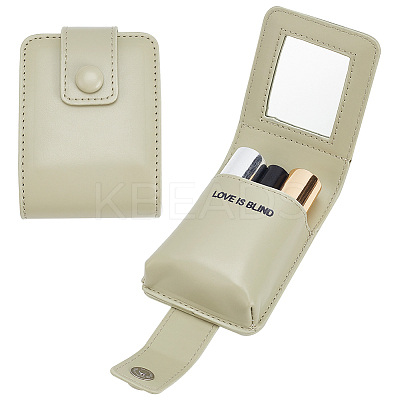 PU Leather Lipstick Storage Bags AJEW-WH0165-86A-1