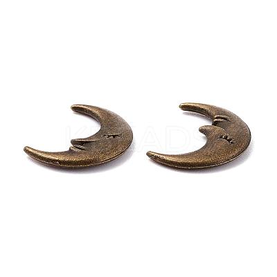 Zinc Alloy Cabochons PALLOY-WH0036-27AB-1-1