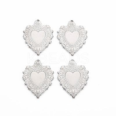 Non-Tarnish 201 Stainless Steel Pendants STAS-S119-152P-1