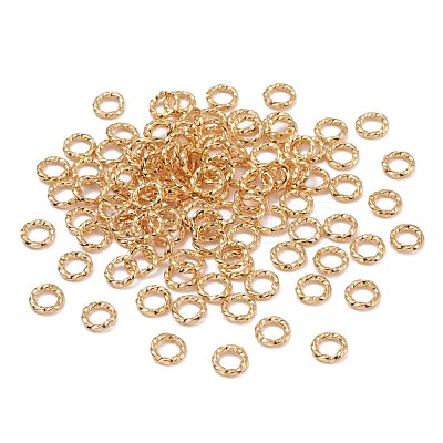 Brass Open Jump Rings KK-F824-110A-G-1