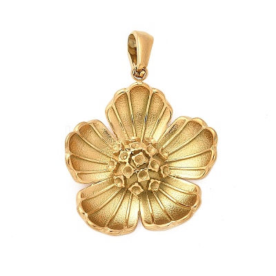 304 Stainless Steel Pendants STAS-Q349-01A-G-1