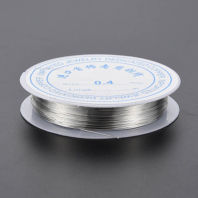 Round Copper Jewelry Wire CWIR-S002-0.4mm-01-1