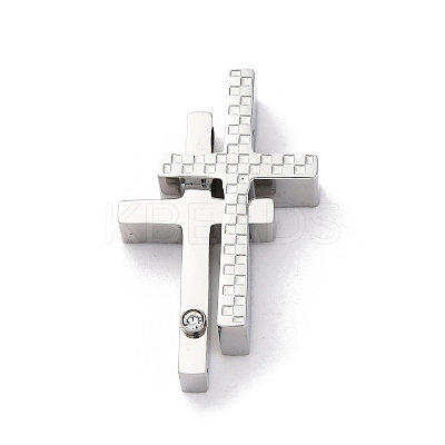 304 Stainless Steel Pendants STAS-L286-19P-1