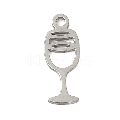 304 Stainless Steel Charms STAS-G355-05A-P-1