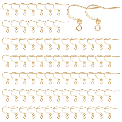 100Pcs 316 Surgical Stainless Steel Earring Hooks STAS-UN0058-62-1