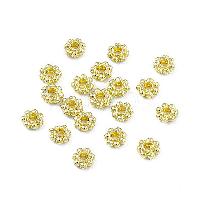 Rack Plating Alloy Spacer Beads PALLOY-I216-47LG-02-1