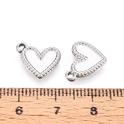 304 Stainless Steel Pendant Cabochon Settings STAS-T067-01P-1