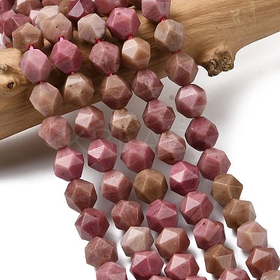 Natural Rhodonite Beads Strands G-Z119-A14-02-1