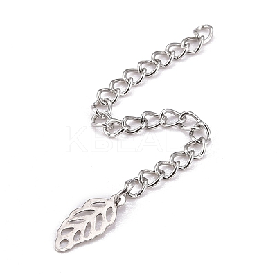 Tarnish Resistant 304 Stainless Steel Chain Extender STAS-F268-50P-1