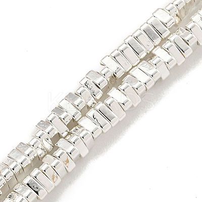 Electroplated Synthetic Non-Magnetic Synthetic Hematite Beads Strands G-I360-I01-04-1