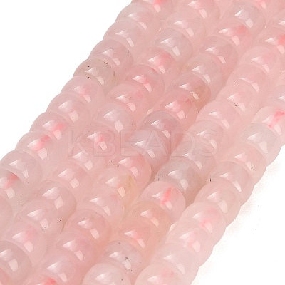 Natural Rose Quartz Beads Strands GG-CBA792A-G06-4x7mm-1
