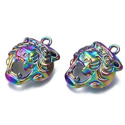 Rainbow Color Alloy Pendants PALLOY-N156-162-NR-1