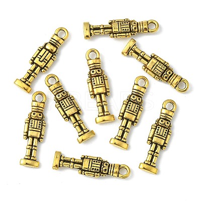 Tibetan Style Alloy Soldier Pendants TIBEP-GC160-AG-NR-1
