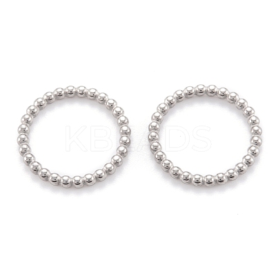 Non-Tarnish 304 Stainless Steel Linking Rings STAS-M291-11D-P-1