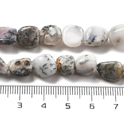 Natural White Opal Beads Strands G-C179-F02-01-1