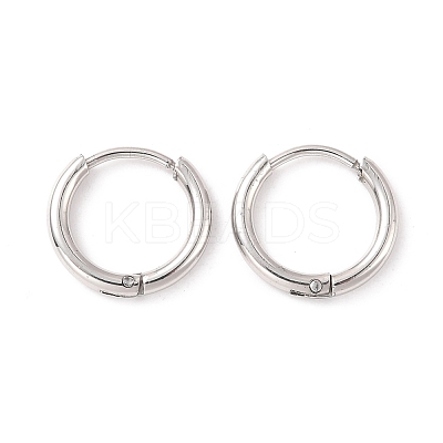 Non-Tarnish 304 Stainless Steel Huggie Hoop Earrings for Women EJEW-F280-07A-P-1