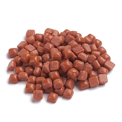 Glass Mosaic Tiles Cabochons GLAA-G072-04P-1