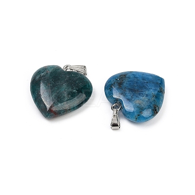 Natural Apatite Pendants G-G956-B81-1