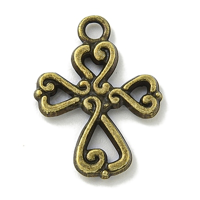 Tibetan Style Alloy Pendants TIBE-I026-6009AB-1