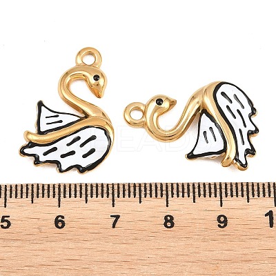 304 Stainless Steel Pendants STAS-D265-06G-1