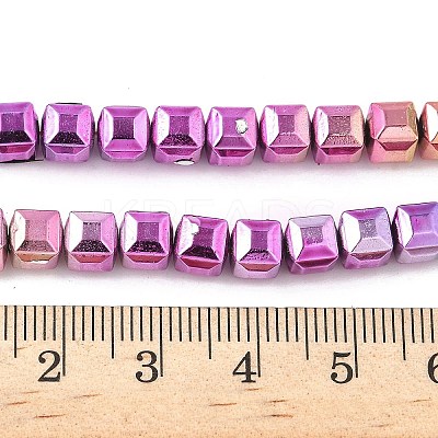 Electroplated Synthetic Non-magnetic Hematite Beads Strands G-A263-H01-03-1