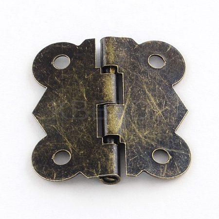 Wooden Box Accessories Iron Hinge IFIN-R203-53AB-1