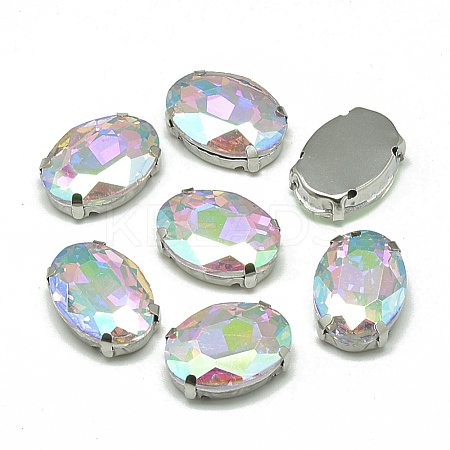 Sew on Rhinestone RGLA-T091-13x18mm-05P-1