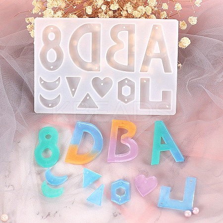 DIY Pendant Food-grade Silicone Molds LS-SIMO-D002-01D-1