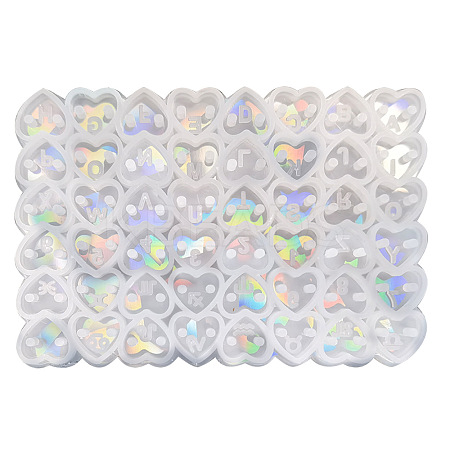 Heart Shape Links DIY Food Grade Silicone Mold PW-WG49741-01-1