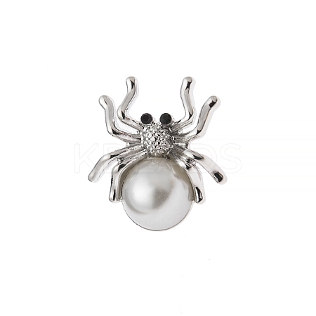 Alloy Rhinestone Brooch Pins PW-WG3D45E-02-1