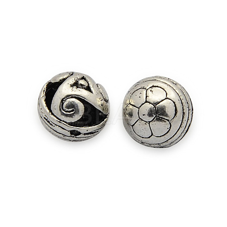 Brass Hollow Filigree Beads KK-J187-67AS-NF-1