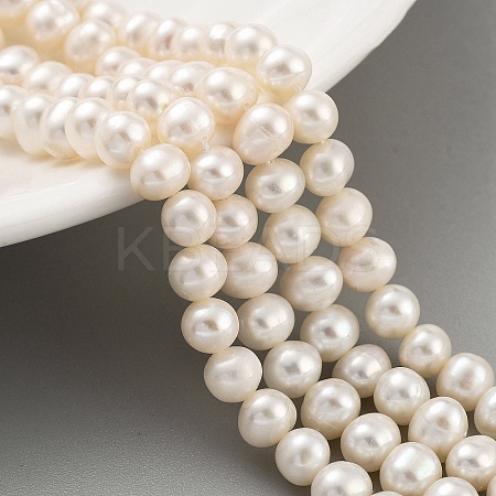 Natural Cultured Freshwater Pearl Beads Strands PEAR-C003-13F-X-1