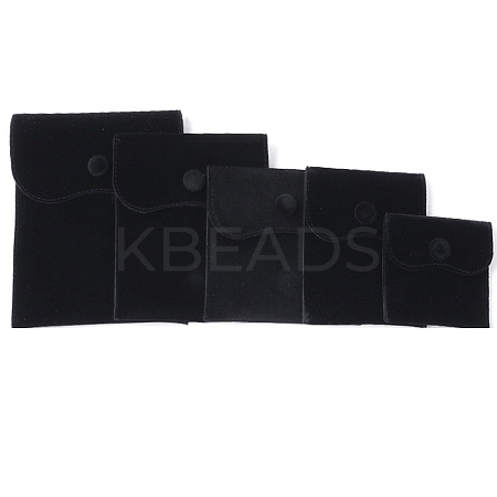 Velvet Jewelry Pouches WG29129-11-1