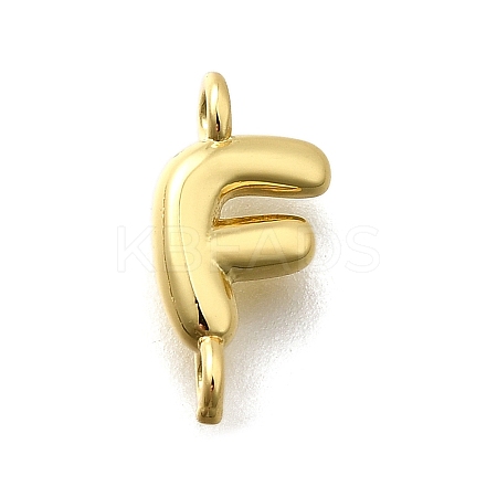 Brass Connector Charms KK-P295-01G-F-1