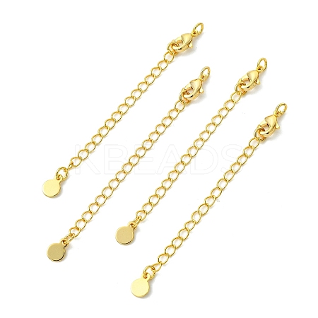 SHEGRACE Brass Curb Chain Extender XGR0148G-133G-1