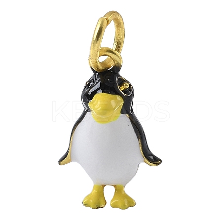 Brass Enamel Pendants LS-KK-D350-01B-1