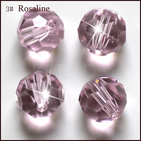 Imitation Austrian Crystal Beads SWAR-F021-4mm-508-1